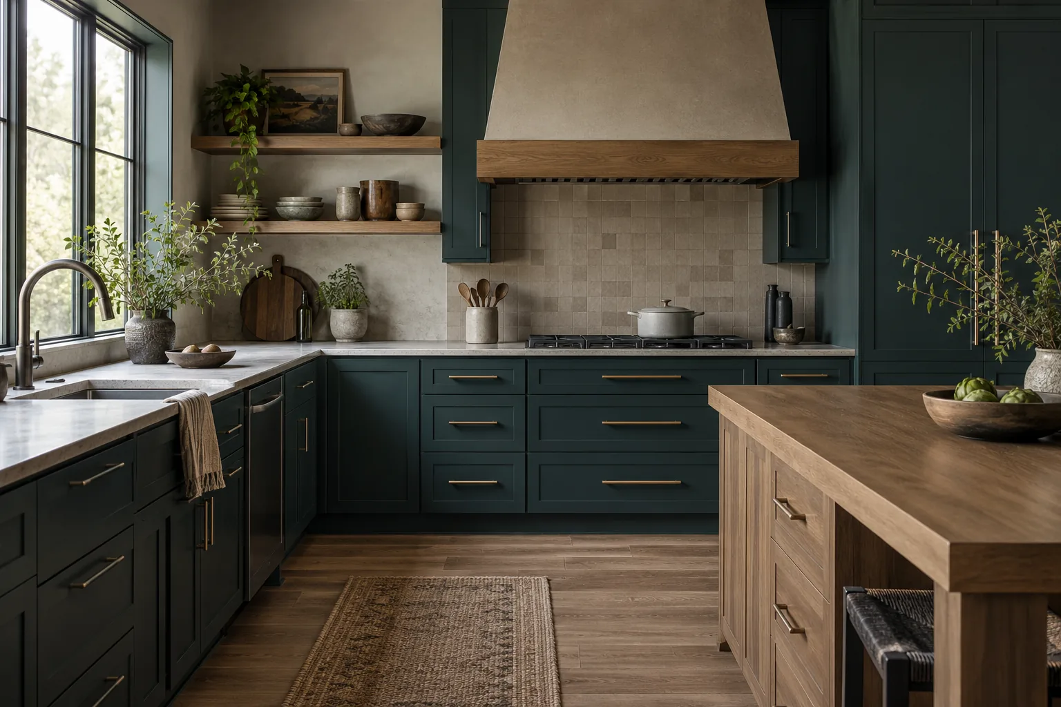 Illustrative cabinetry design concept